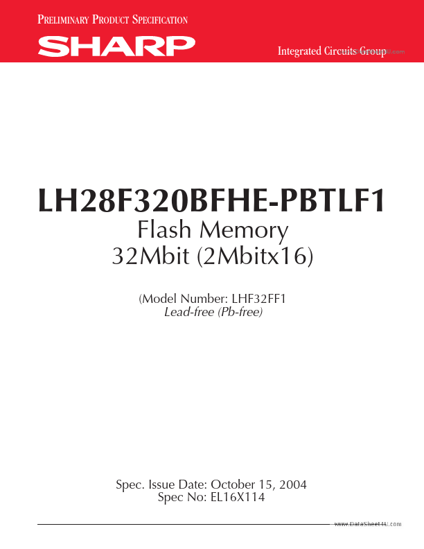 LH28F320BFHE-PBTLF1