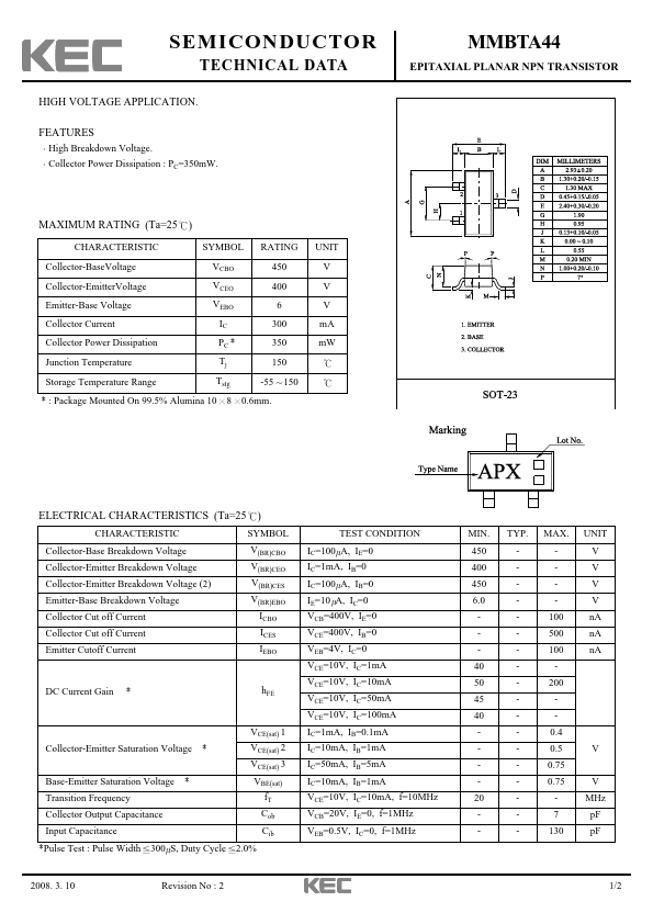 MMBTA44