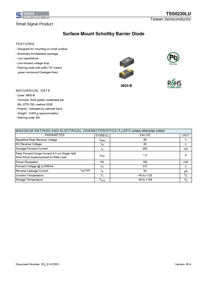 TSS0230LU