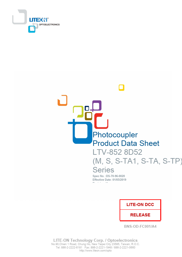 LTV-8D52M Datasheet Preview