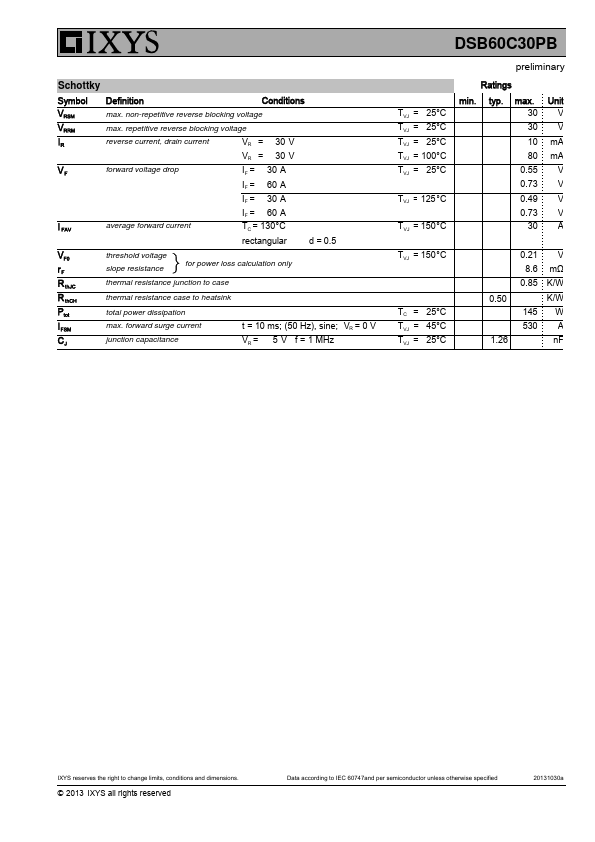 DSB60C30PB