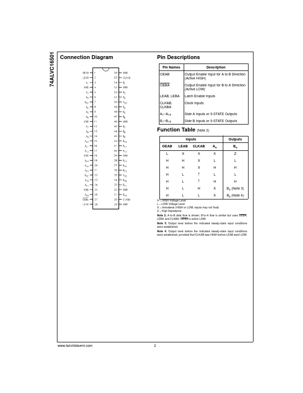 74ALVC16501