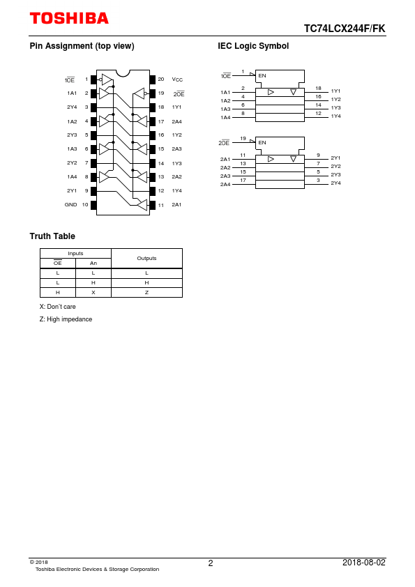 TC74LCX244F