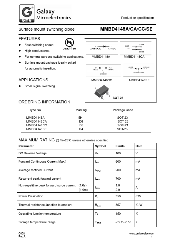 MMBD4148CC