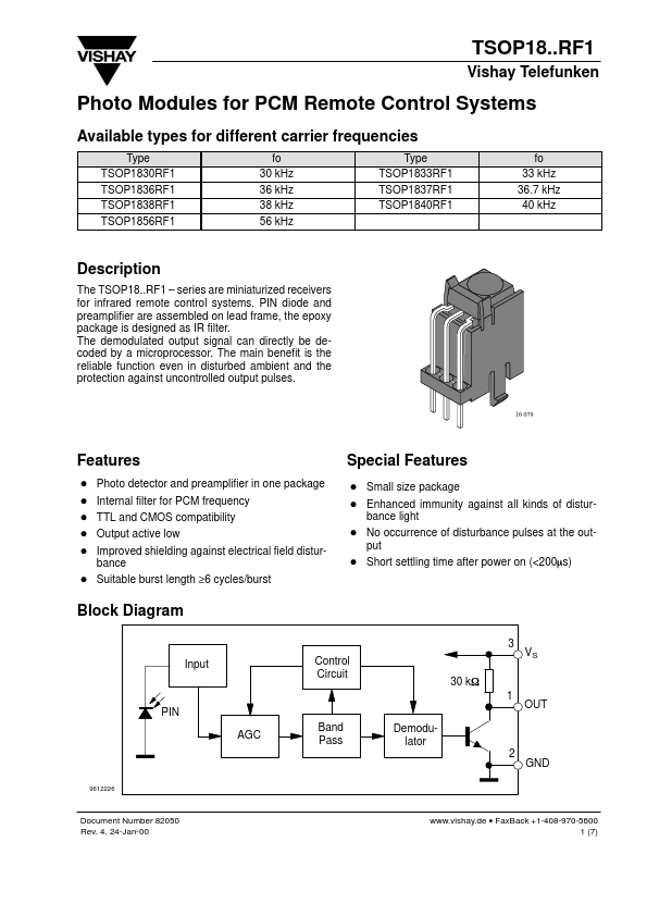 TSOP1838RF1