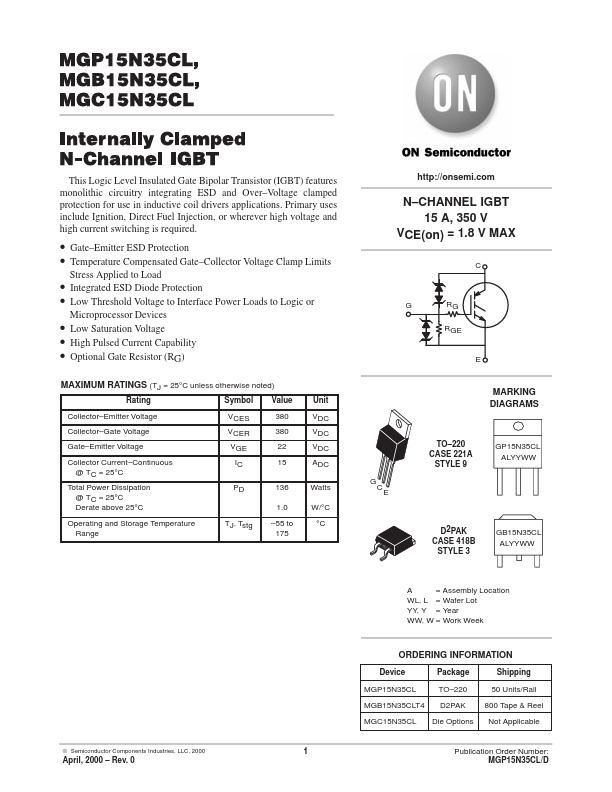 MGC15N35CL