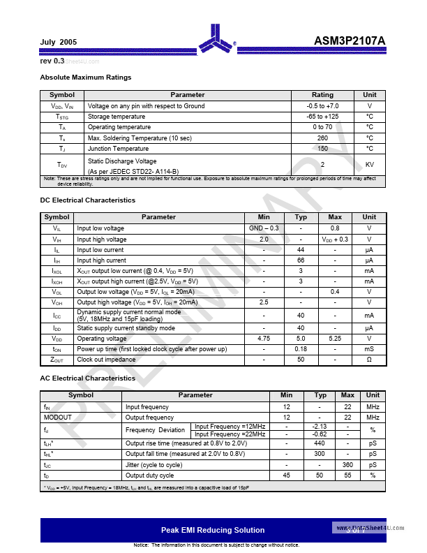 ASM3P2107A