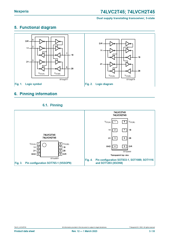 74LVC2T45