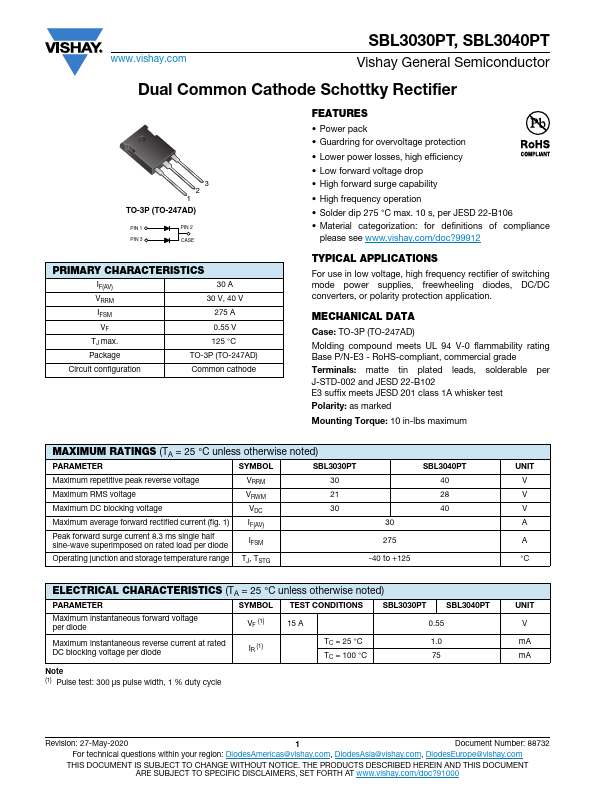 SBL3030PT