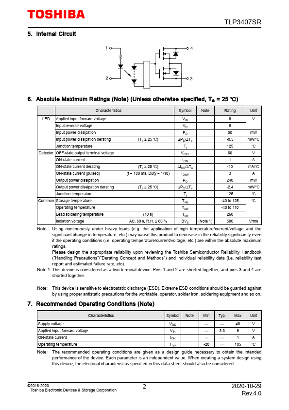 TLP3407SR