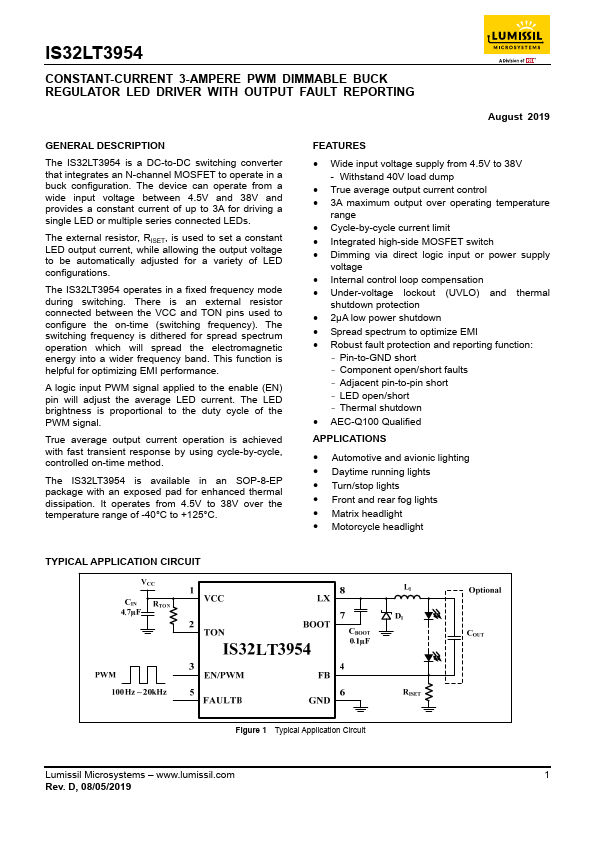 IS32LT3954