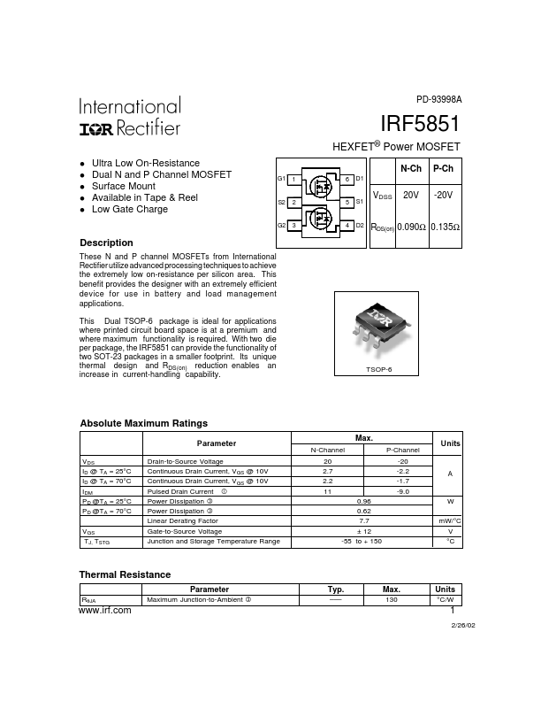 IRF5851