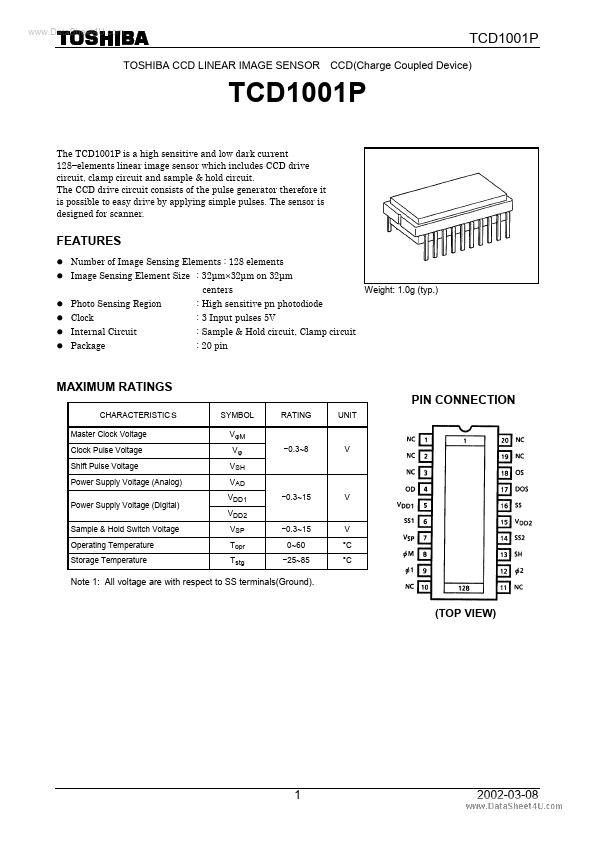 TCD1001P