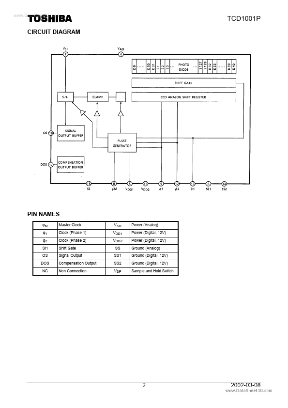 TCD1001P