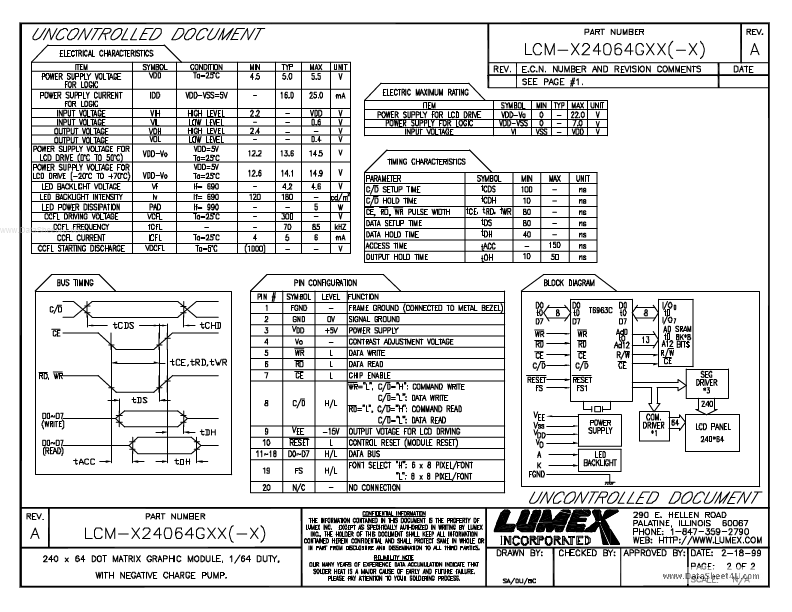 LCM-x24064Gxx