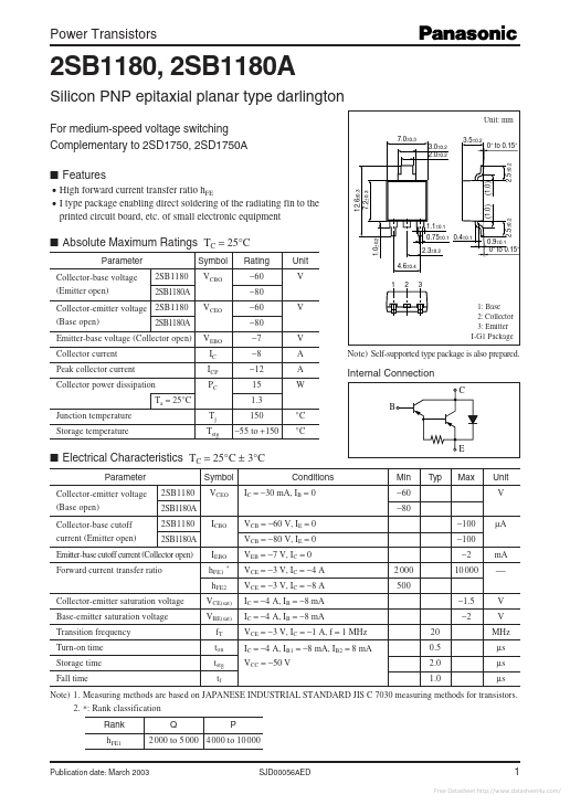 2SB1180A