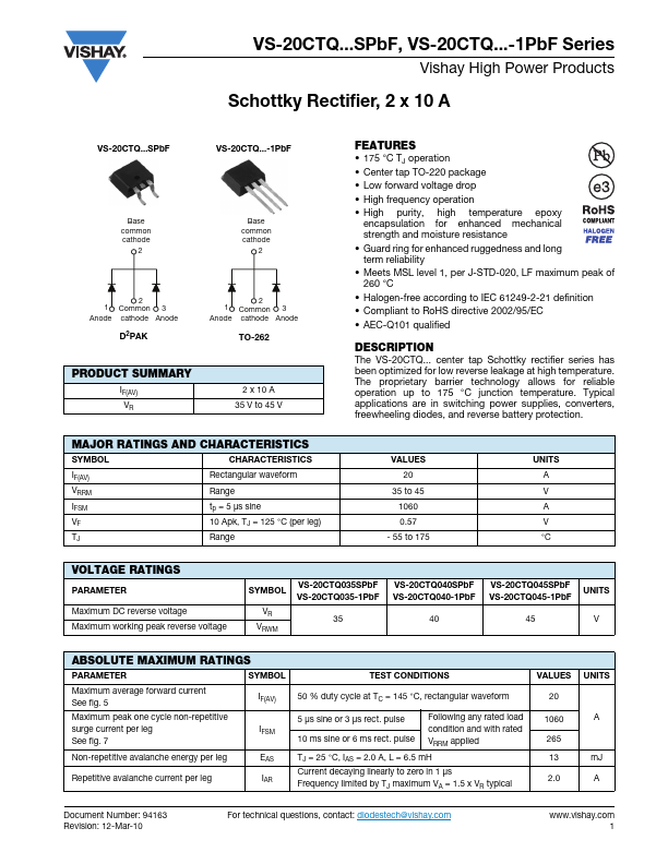 VS-20CTQ035-1PbF