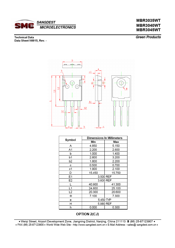 MBR3040WT