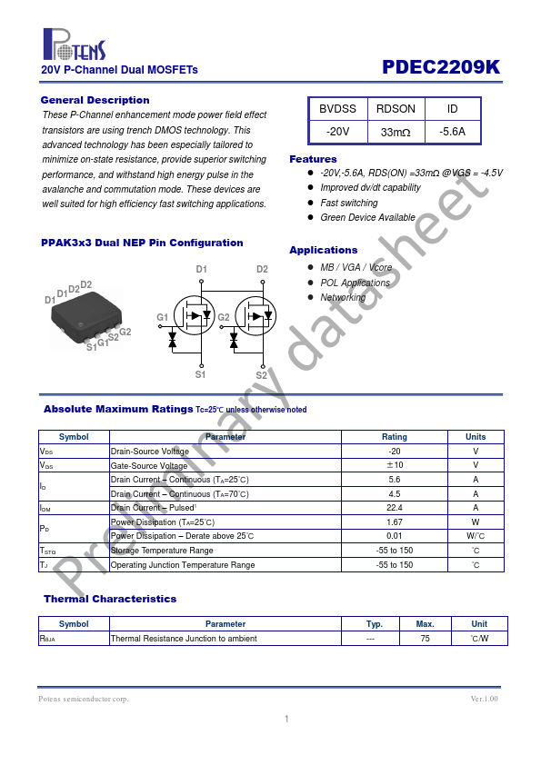 PDEC2209K