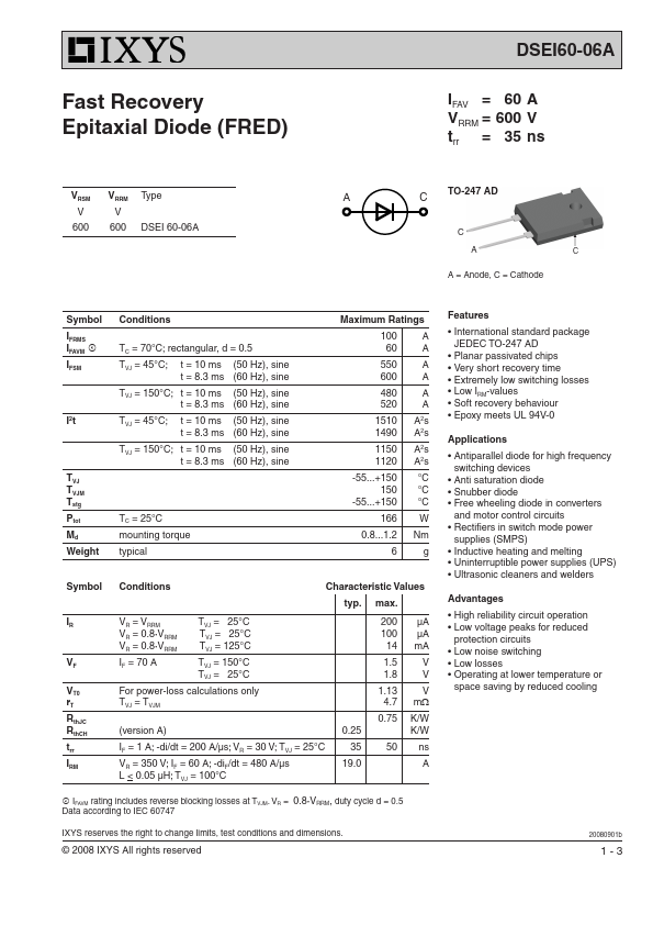 DSEI60-06A