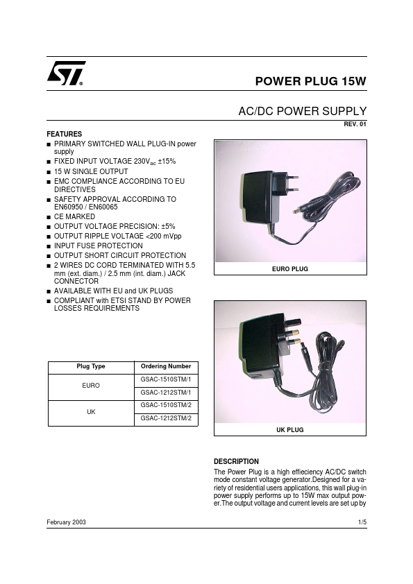 GSAC-1510STM