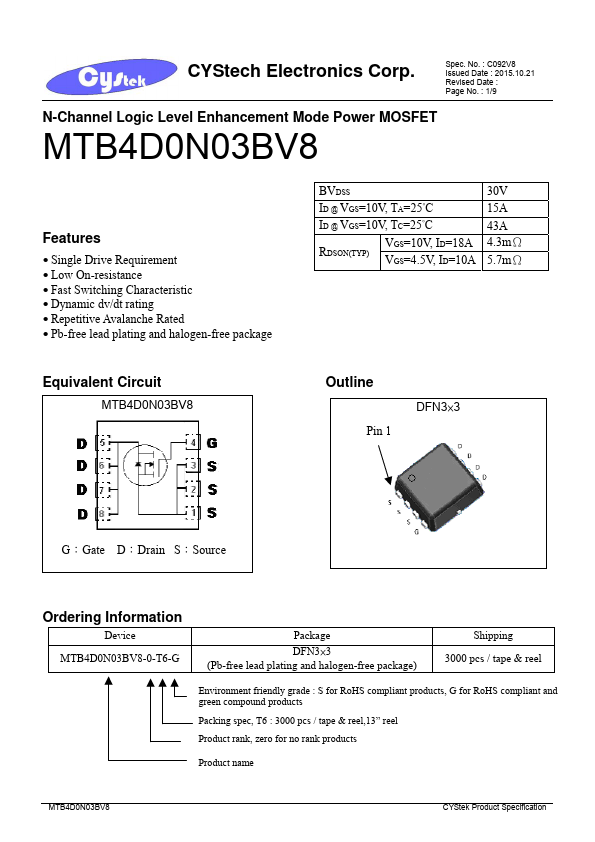 MTB4D0N03BV8