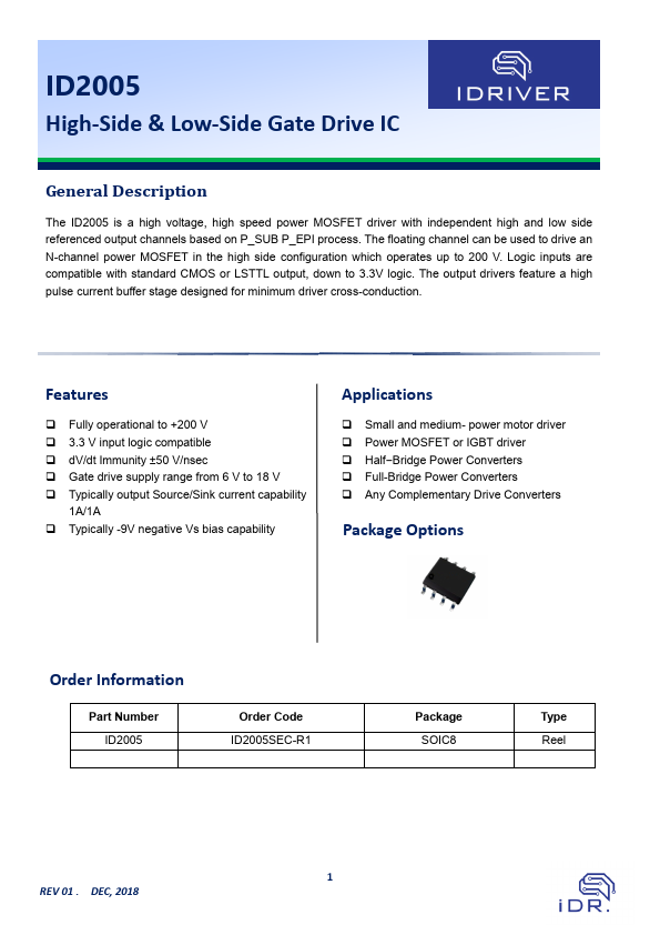 ID2005 Datasheet Preview