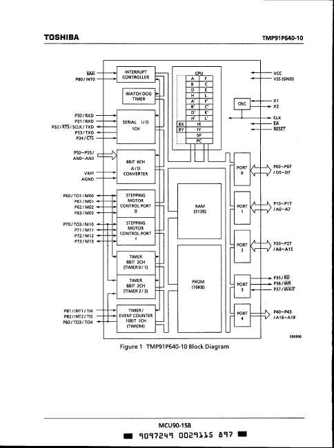 TMP91P640N-10