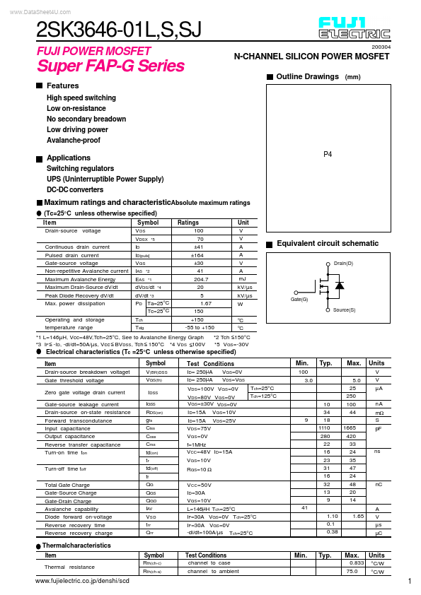 2SK3646-01L