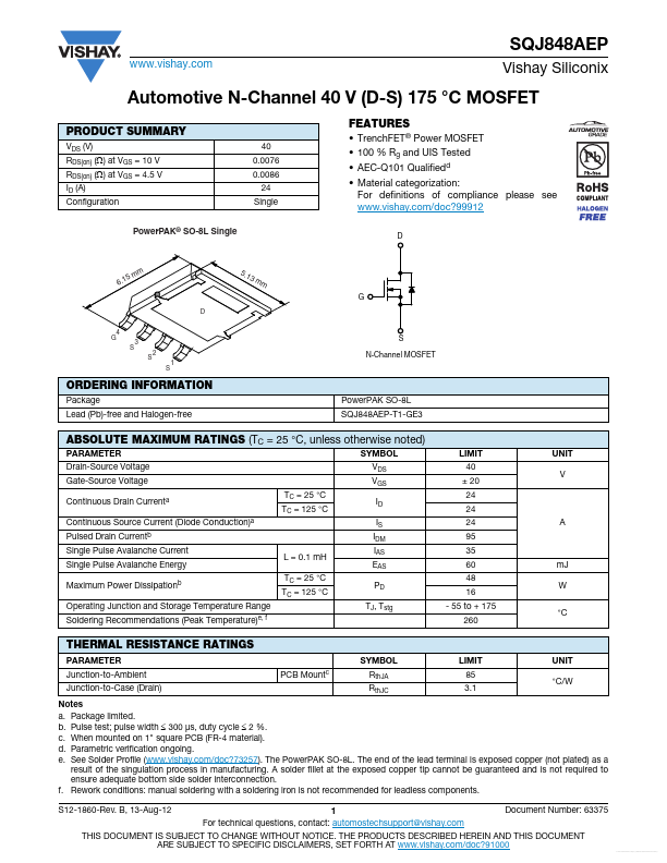 SQJ848AEP