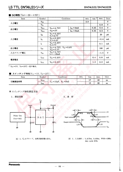 DN74LS22