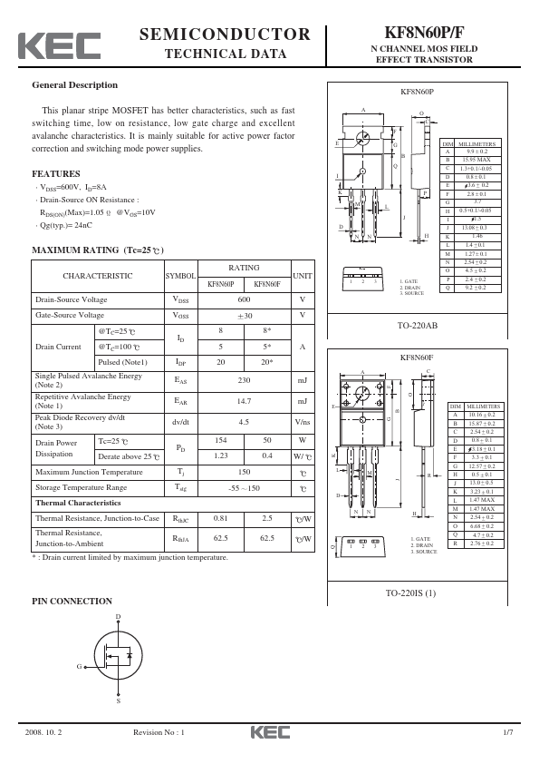 KF8N60P