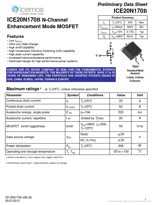 ICE20N170B