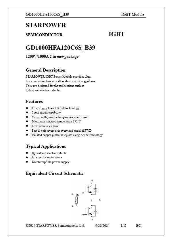 GD1000HFA120C6S_B39 Datasheet Preview