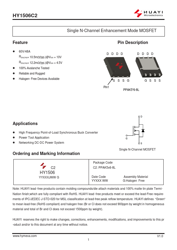 HY1506C2 Datasheet Preview