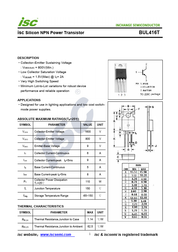 BUL416T