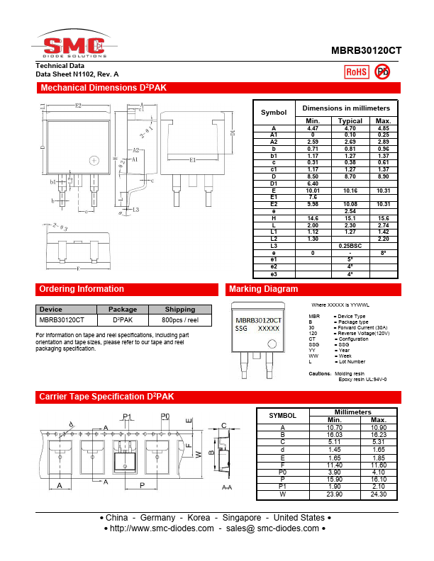 MBRB30120CT