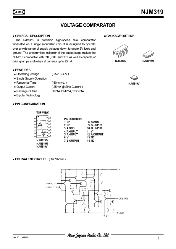 NJM319D