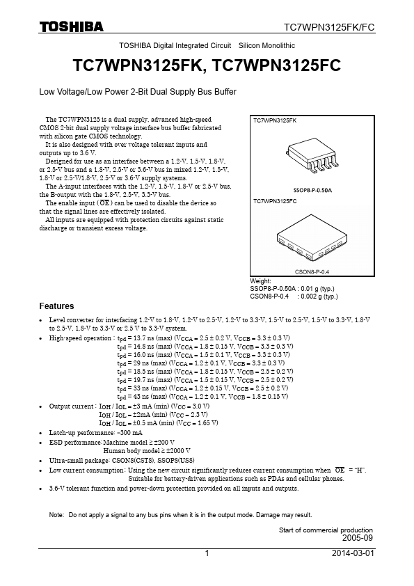 TC7WPN3125FC