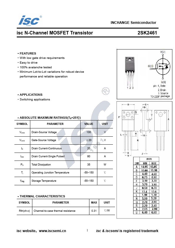 2SK2461