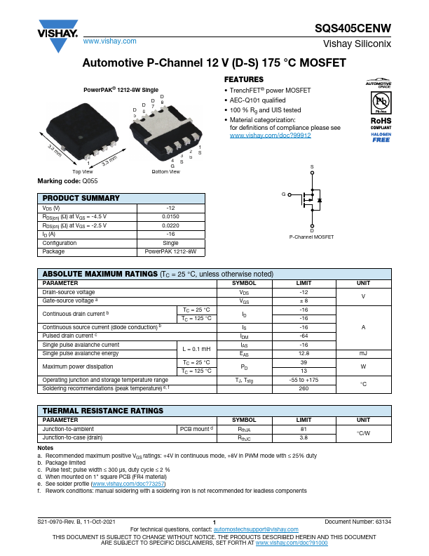 SQS405CENW