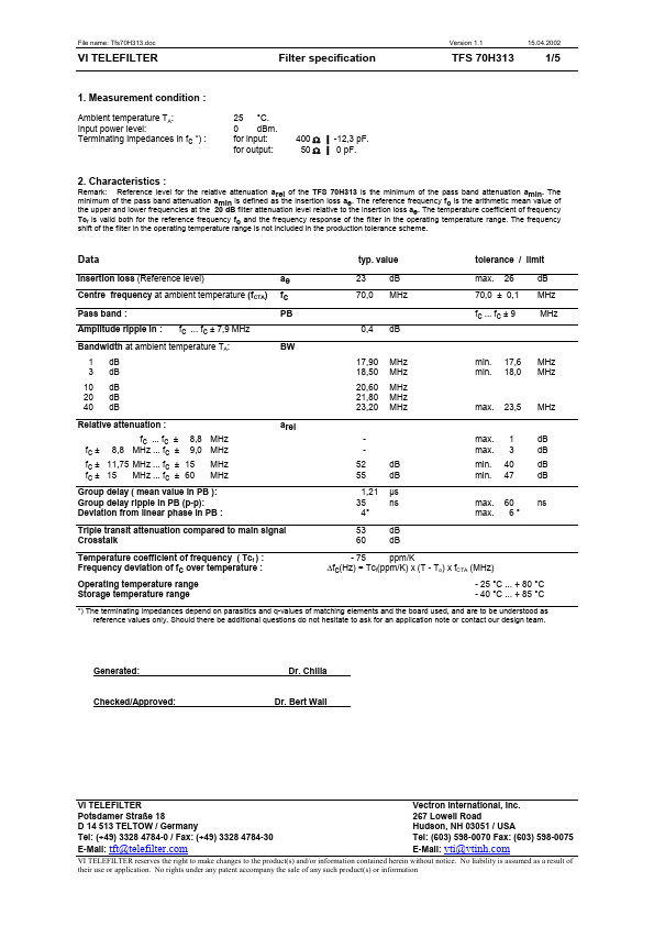 TFS70H313