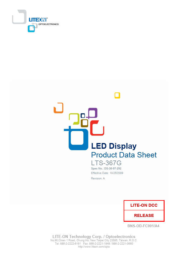LTS-367G Datasheet Preview