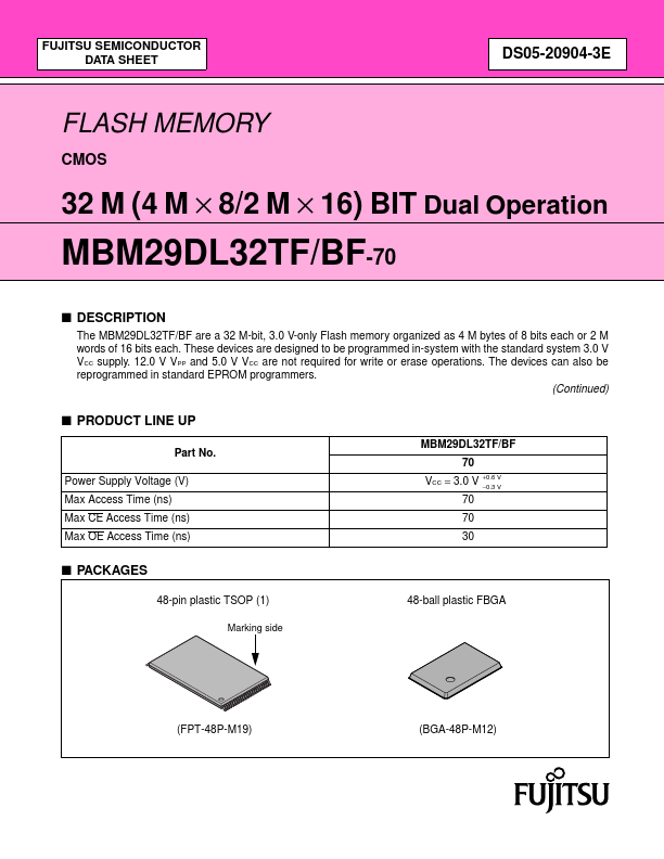 MBM29DL32BF