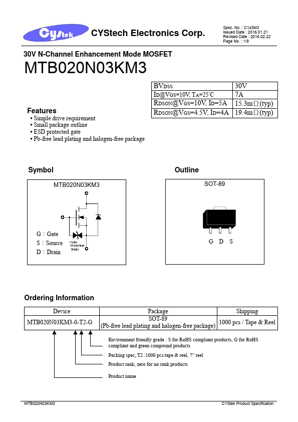 MTB020N03KM3