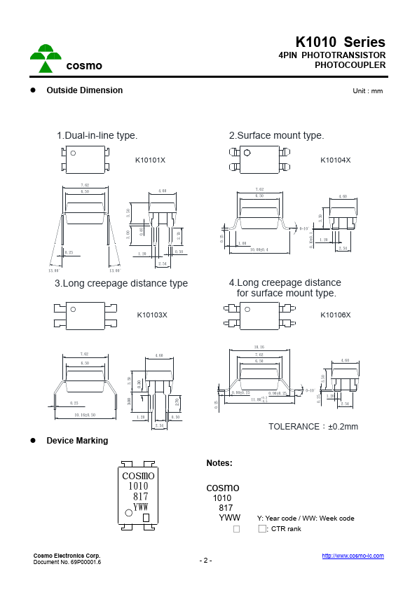 datasheet Preview Page 2