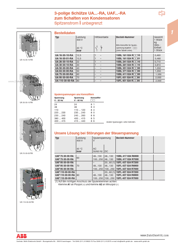 UAF75-30-00-RA