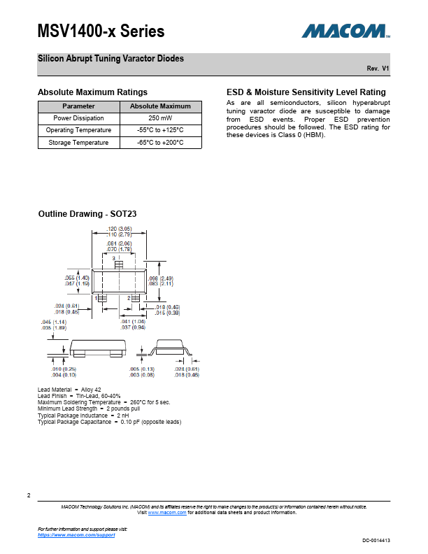 MSV1400-15-001