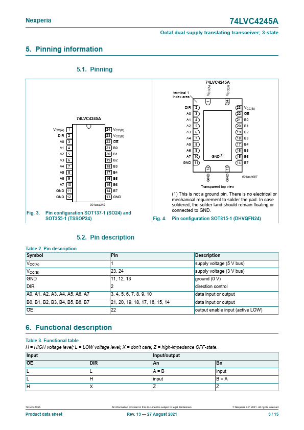 74LVC4245A