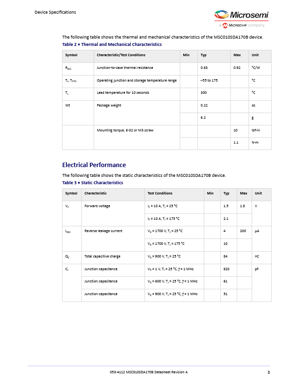 MSC010SDA170B